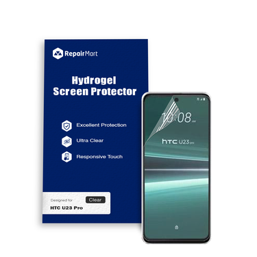 HTC U23 Pro Compatible Premium Hydrogel Screen Protector With Full Coverage Ultra HD